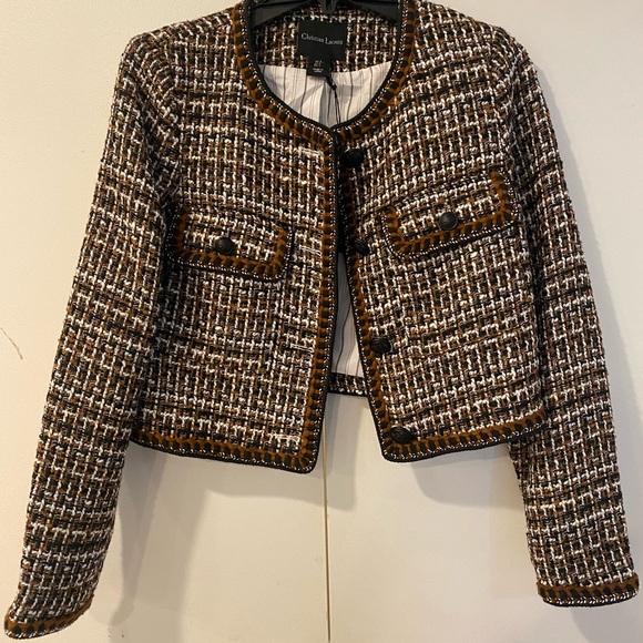ジャケット・アウター Christian Lacroix cropped tweed jacket Christian Lacroix | Jackets & Coats | Christian Lacroix Cropped
